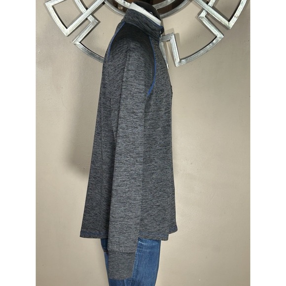 Women's Size L Colosseum Black UCLA Bruins Bikram Lightweight Quarter-Zip Long - Picture 3 of 8